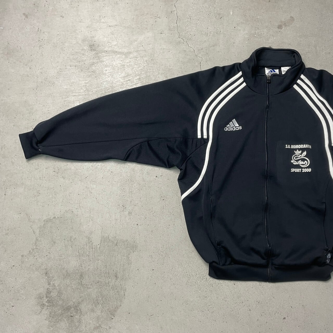 90年代 adidas アディダス 万国旗 トラックジャケット ジャージ