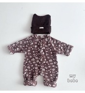 韓国子供服 / 26winter / my bebe / プードルスーツ(ボンネットセット) / ベビー / 冬服 *S~M*