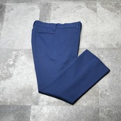 70's navy flare slacks