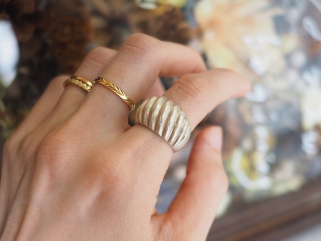 AMERICA Vintage 925 Silver Signet Ring
