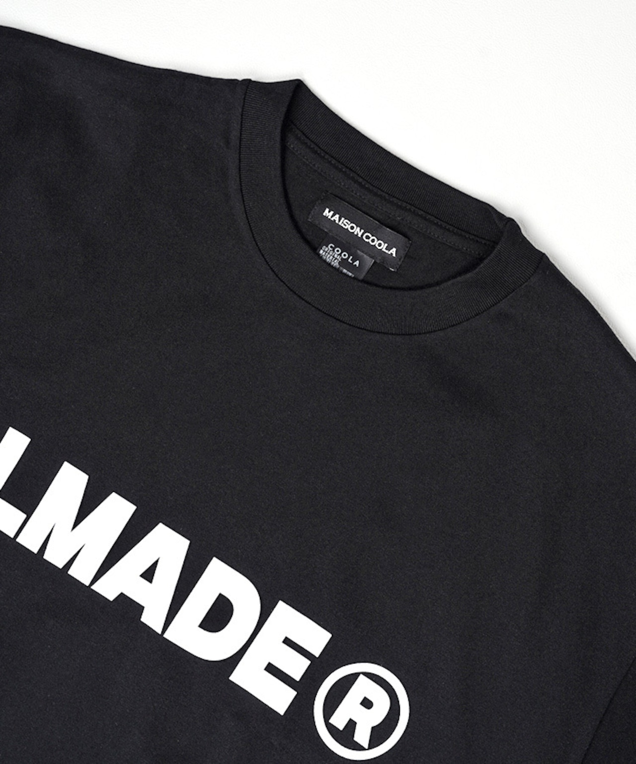 ロゴプリントドローコードルーズTシャツ (IVORY) CQ-48039