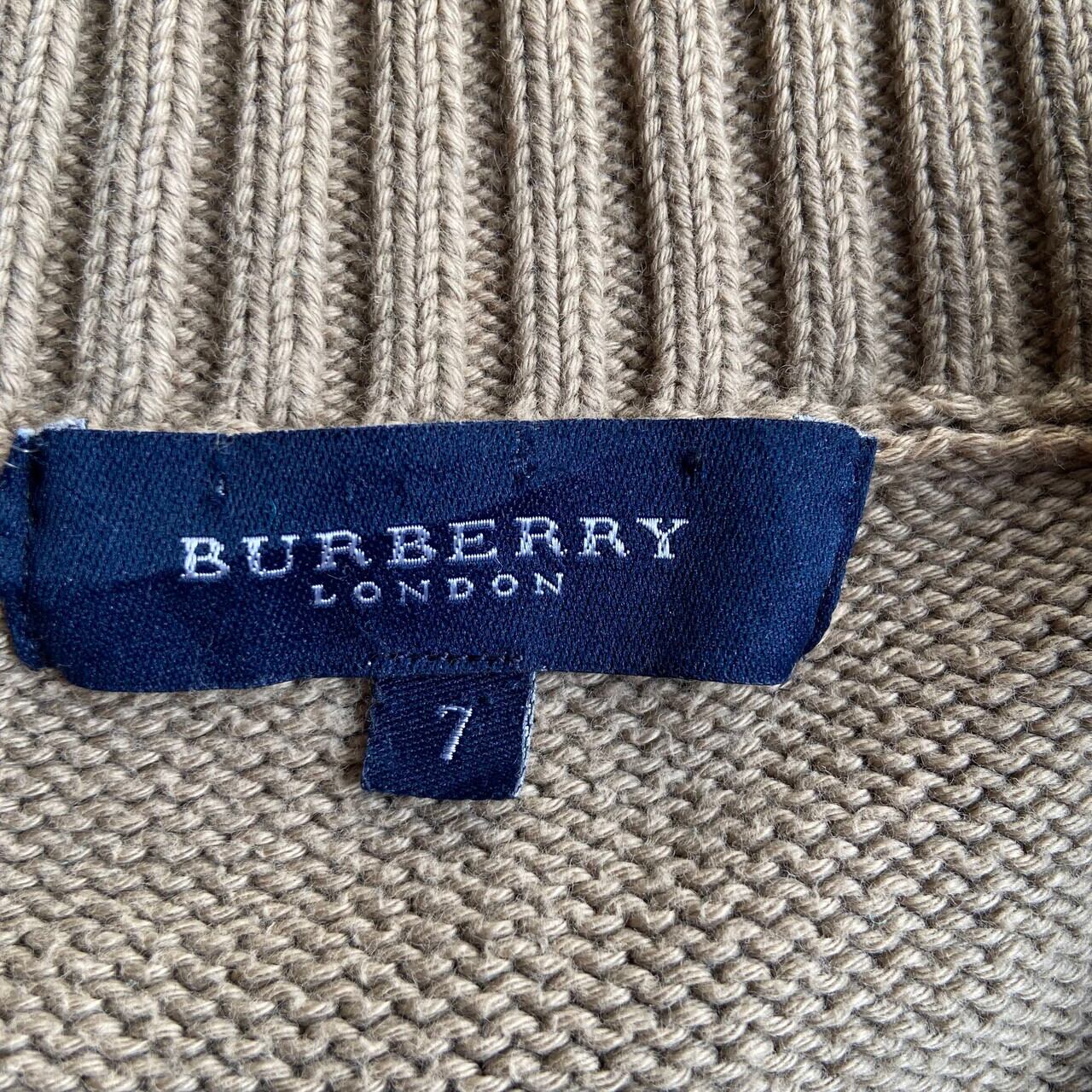 BURBERRY LONDON バーバリー ロンドン フルジップ コットン