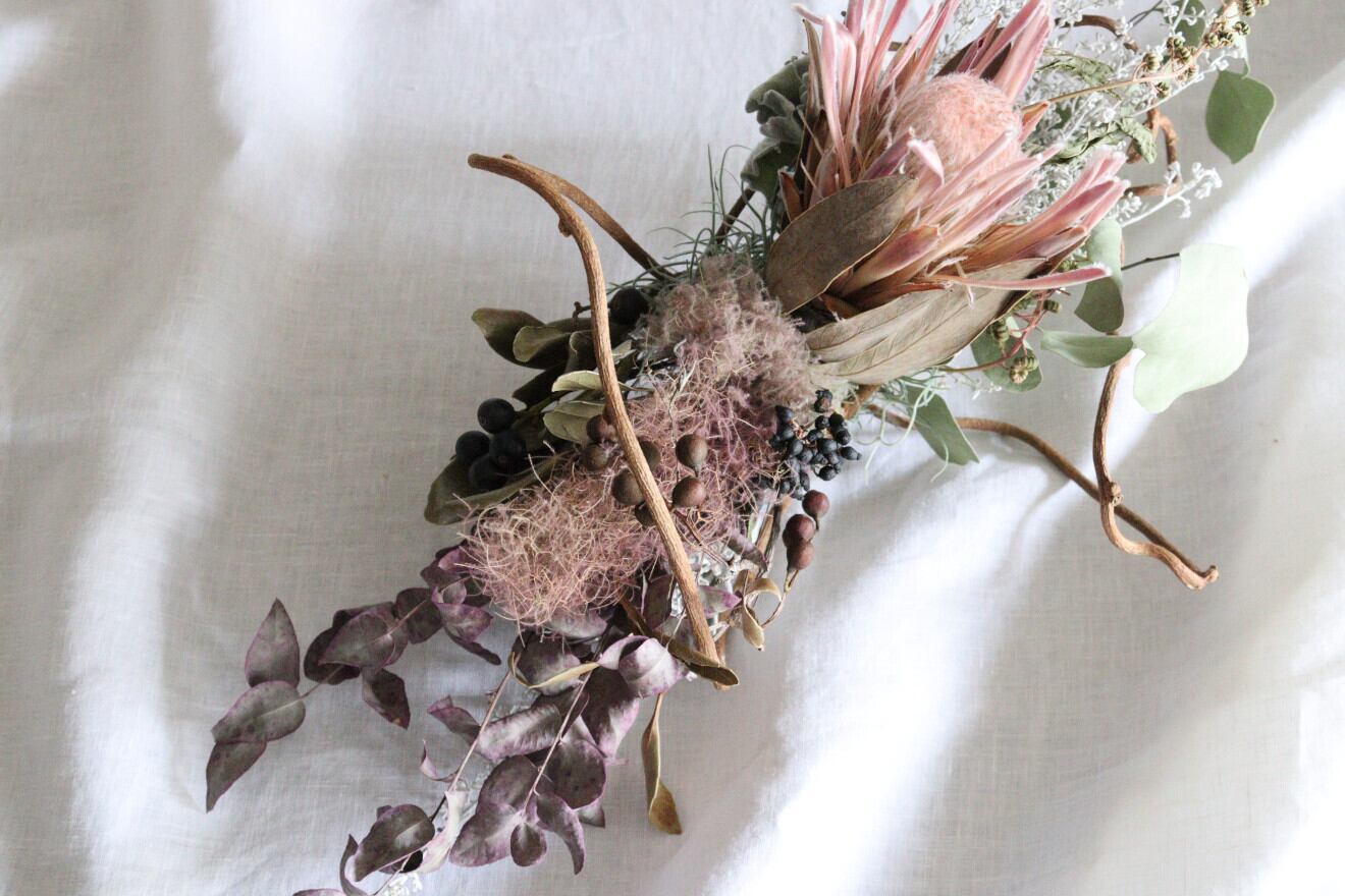 増田由希子 スワッグオブジェ風 大