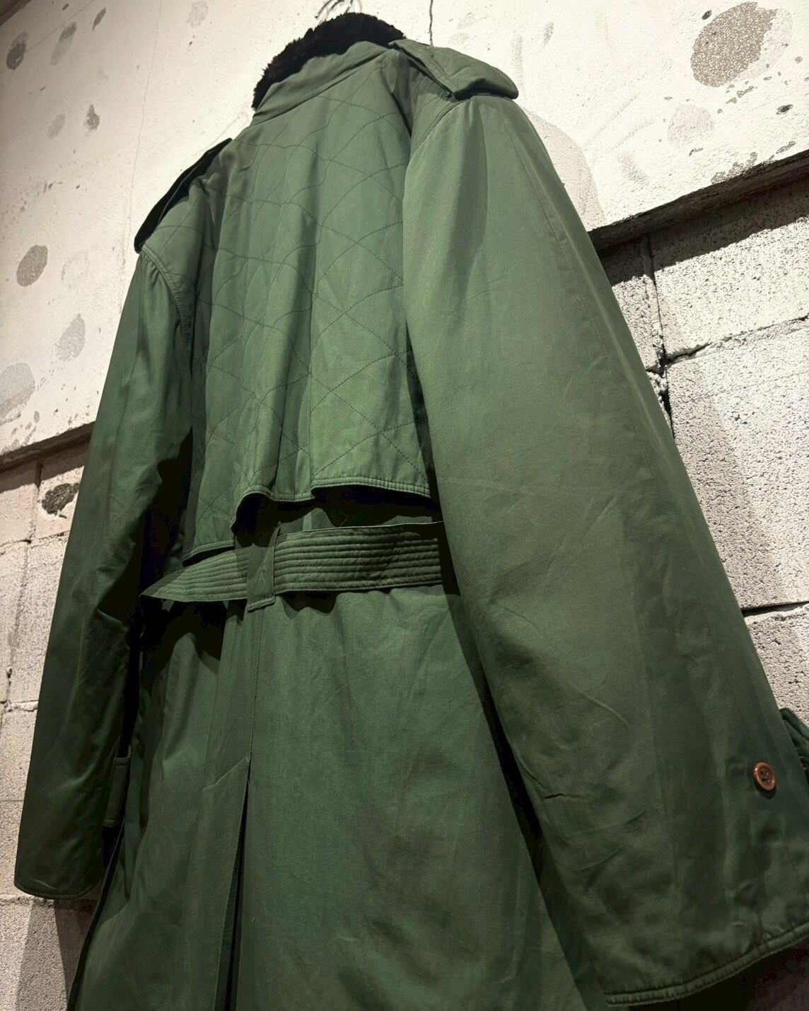 Jean-Charles de Castelbajac レイヤード コート Caka otto】80's “Jean-Charles de Castelbajac” Trench Type Long