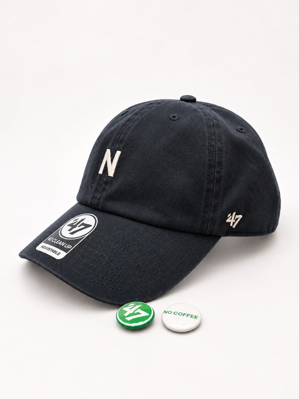 帽子 N NO COFFEE '47 CLEAN UP N LOGO CAP | NO COFFEE
