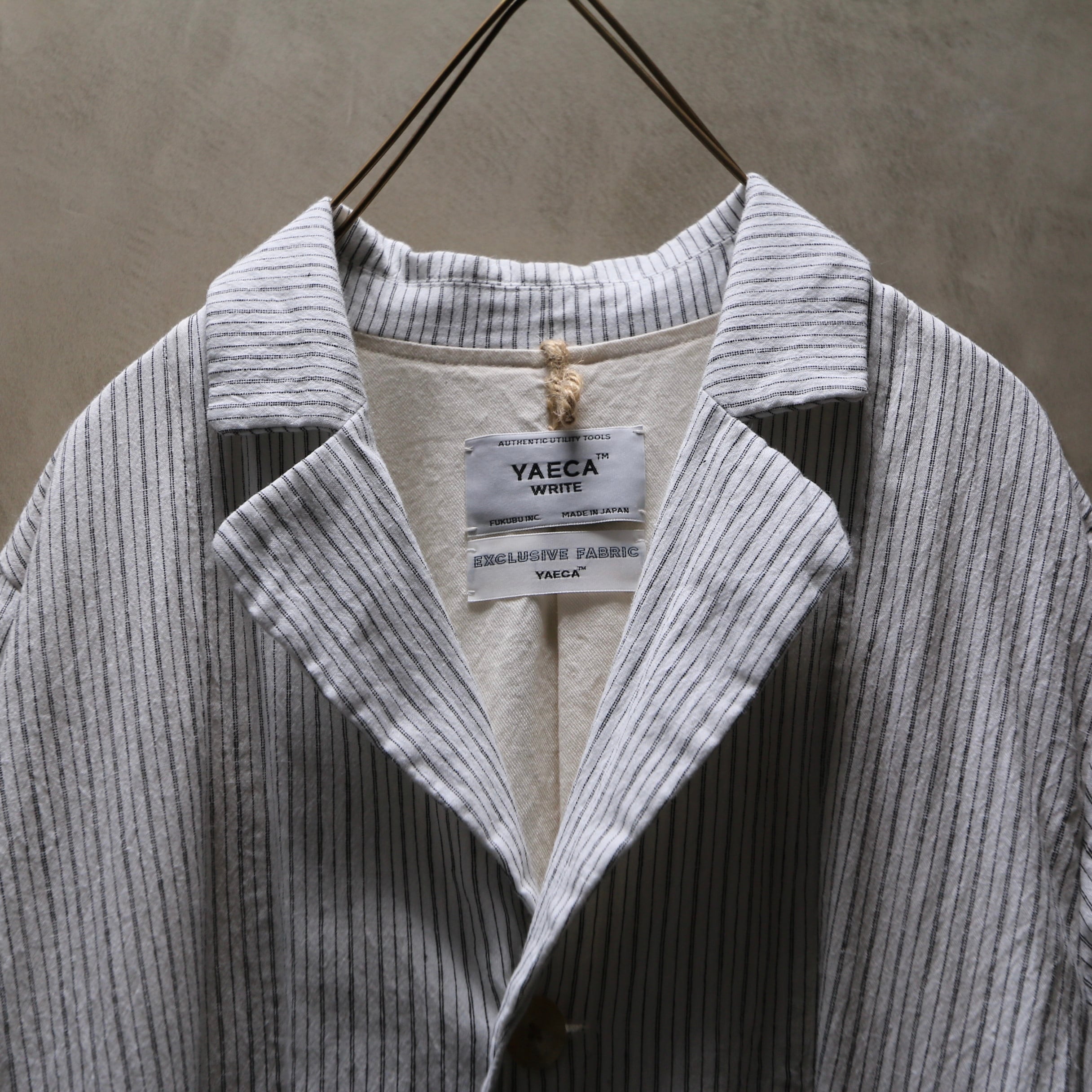 YAECA / ヤエカ WRITE アトリエ コート ATELIER COAT KUSAKI YAECA / ヤエカ WRITE アトリエ コート ATELIER COAT KUSAKI