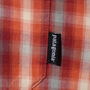 極美品 L 05年 M’s Ombre Shirt 黒タブ Patagonia パタゴニア オンブレシャツ