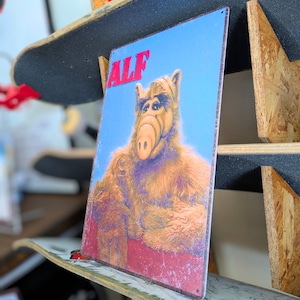 ♧再入荷! 送料無料!ちょうどいいブリキ看板 ビンテージ加工【アルフ(ALF)】〚アメリカン雑貨 アメトイ〛
