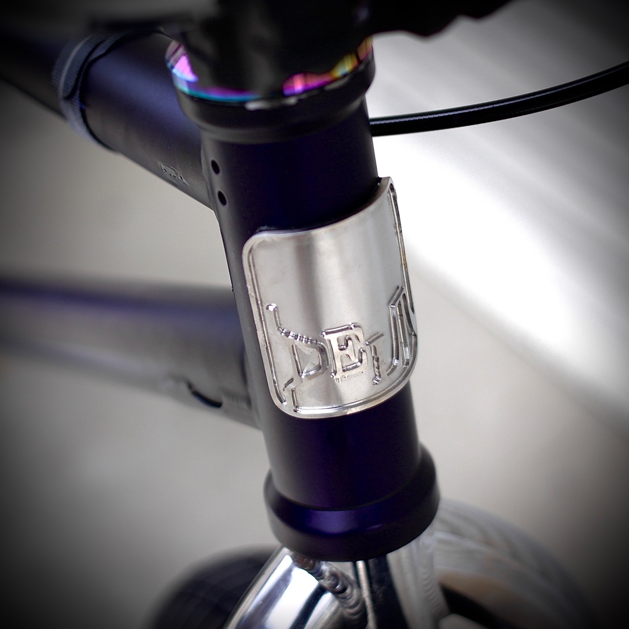 DELTΔ BMX HEAD BADGE