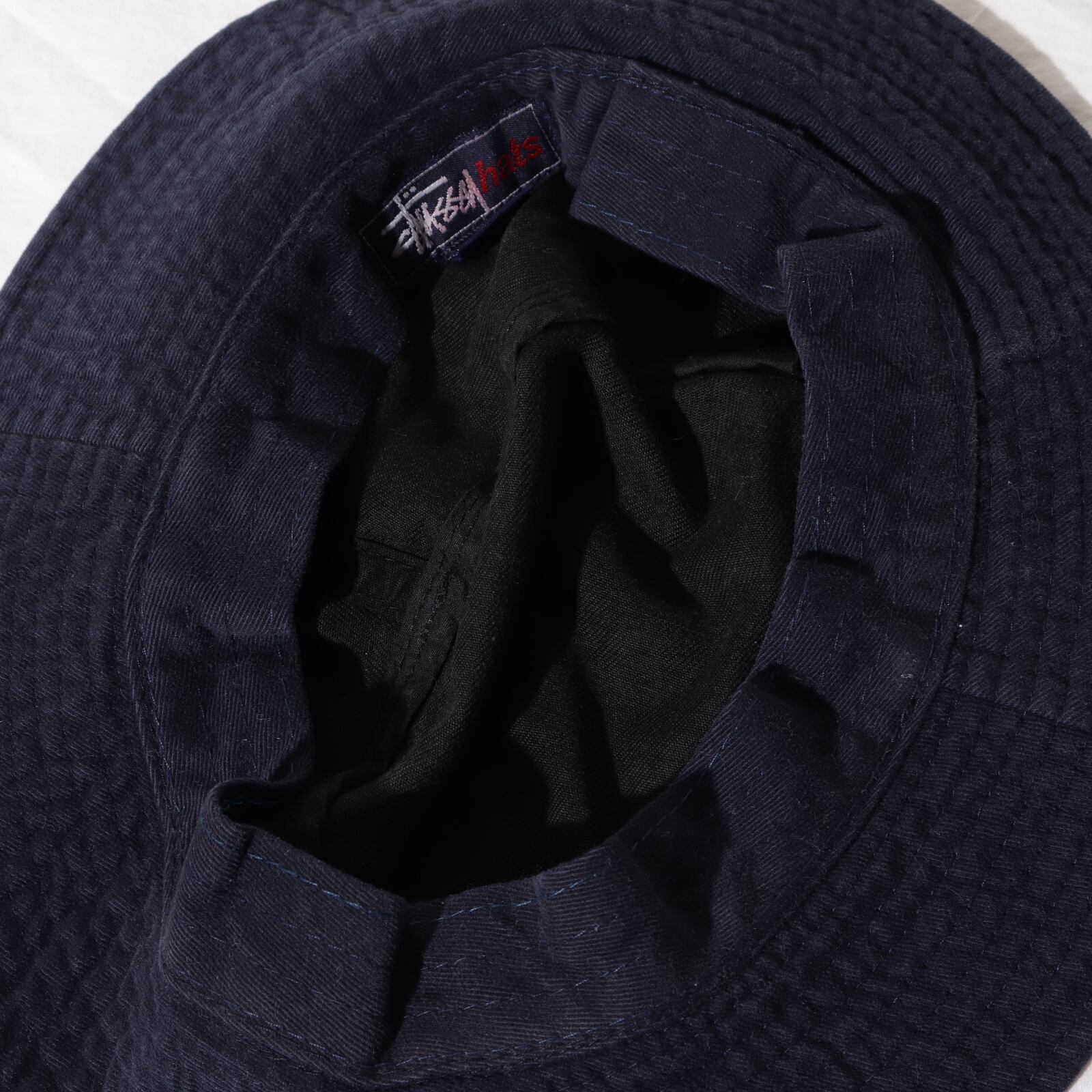 美品 90s Stussy バケットハット 刺激物 ステューシー バケハ