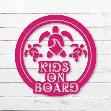 【受注生産】KIDS ON BOARD(ｶｯﾃｨﾝｸﾞｽﾃｯｶｰ)