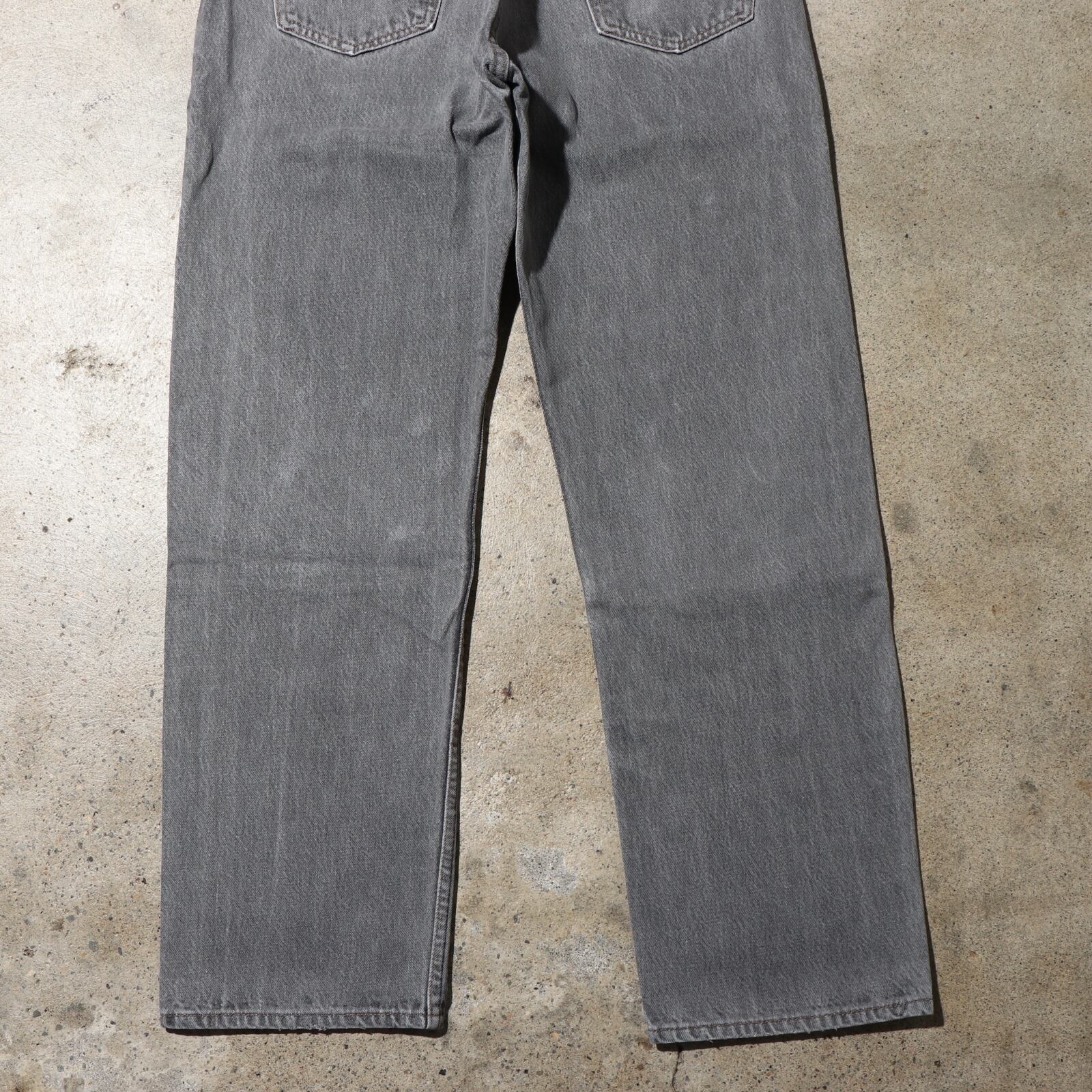 36×30 先染め 501 USA Levi's グレー ブラックデニムパンツ リーバイス | ENCOUNT powered by BASE