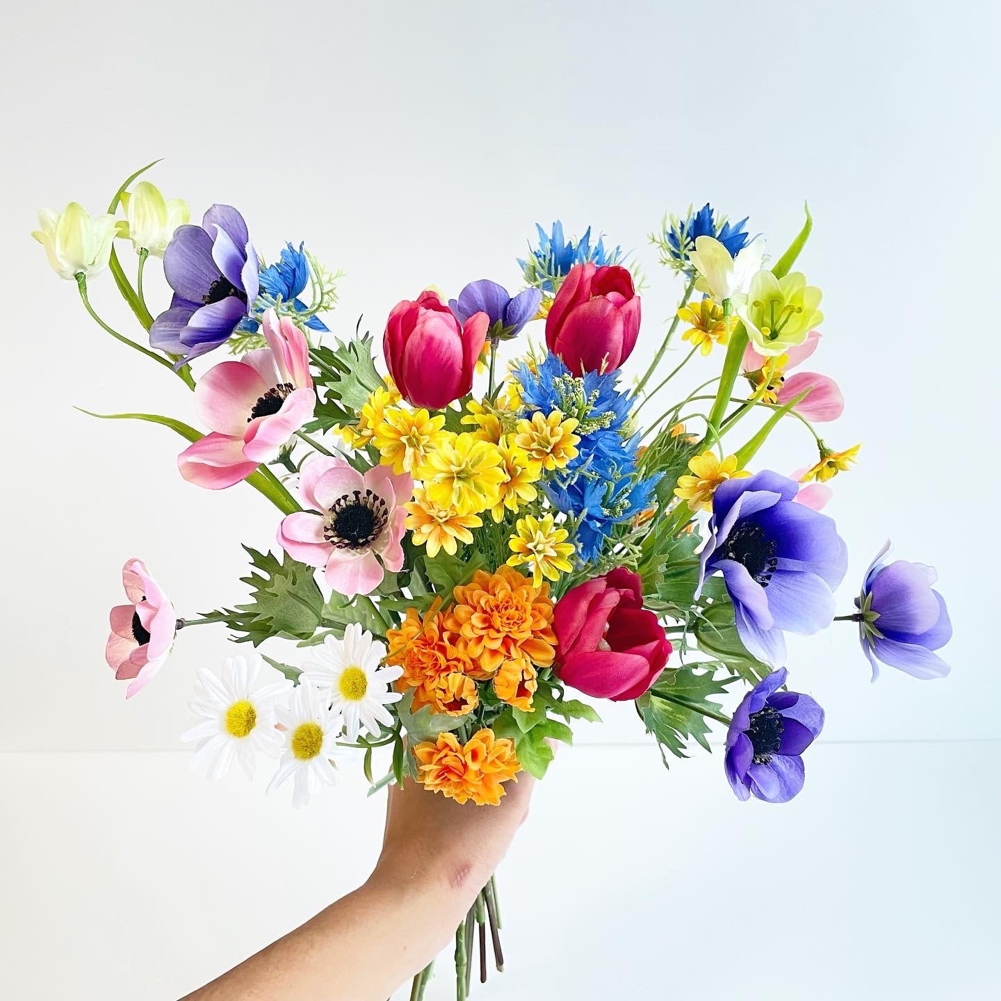 完成品】桜リース | and pur
