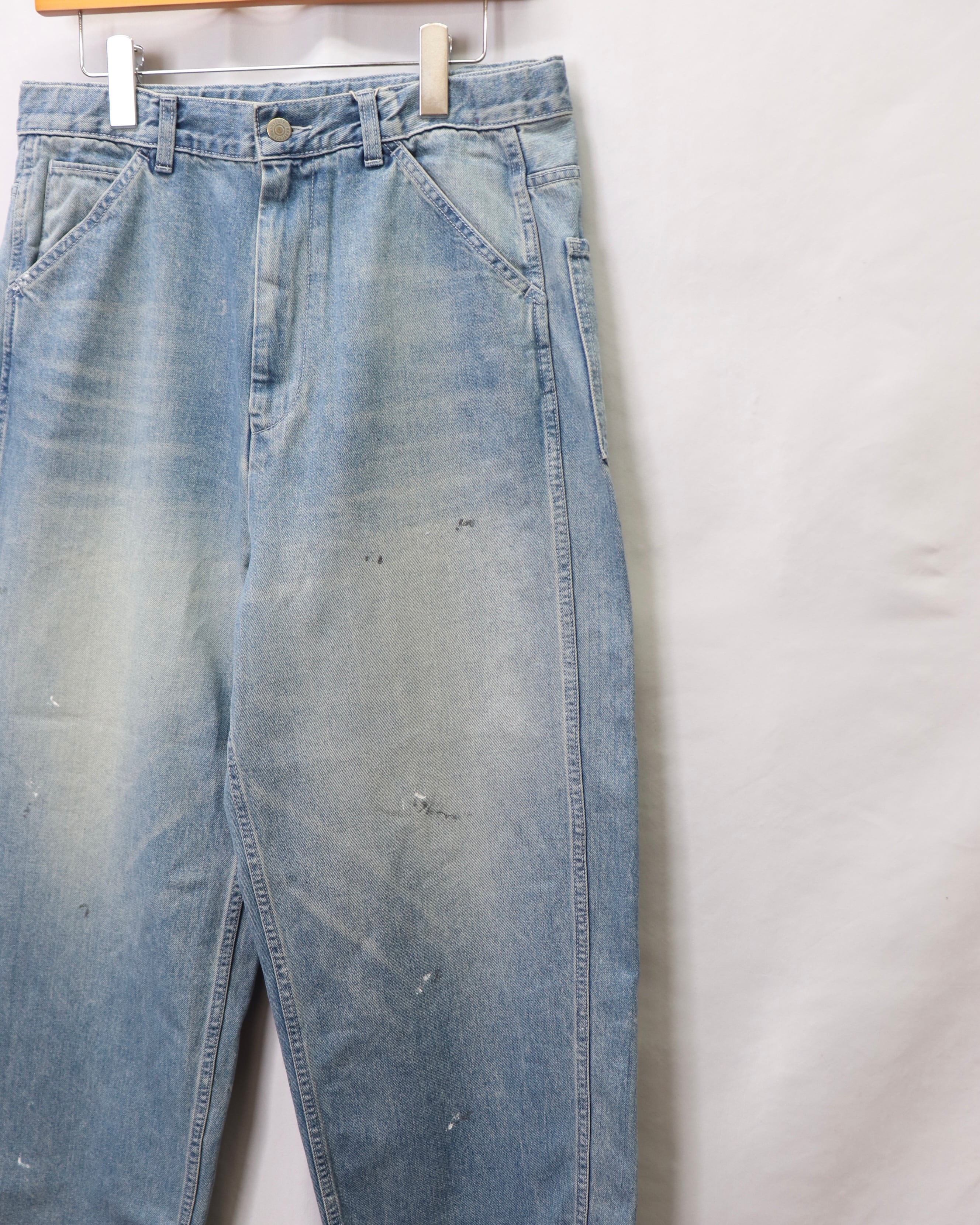 HARVESTY】BIG PAINTER DENIM PANTS / USED BLUE | ROGER'S North land