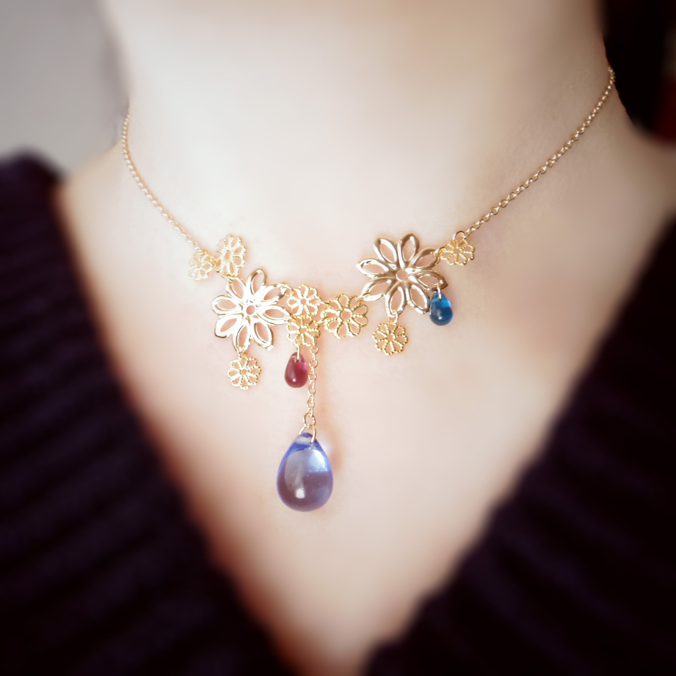 ネックレス「光まとう」 | nuta design