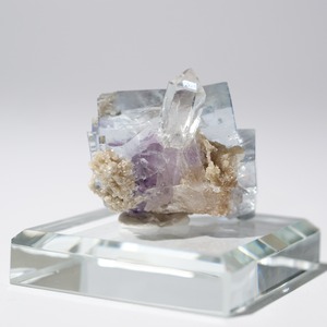 ヤオガンシャン産 フローライト 共生 / 原石 標本