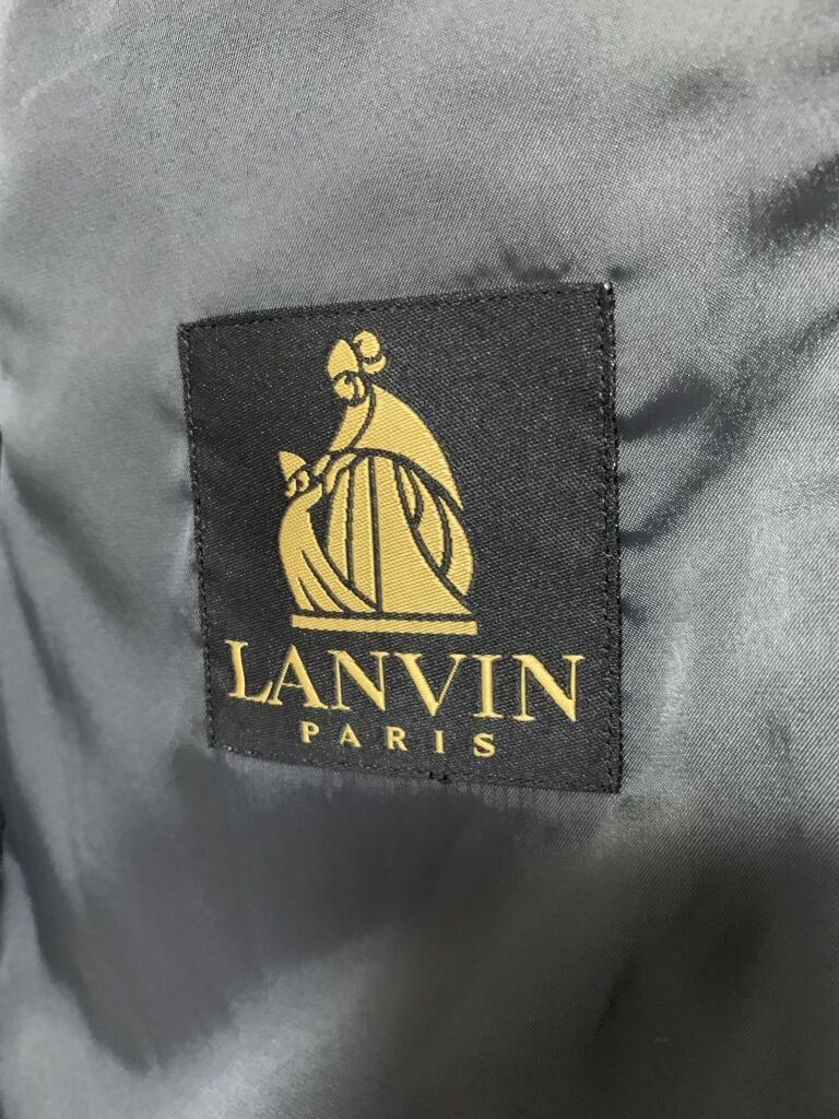 1980's Design Double Breasted Jacket "LANVIN"