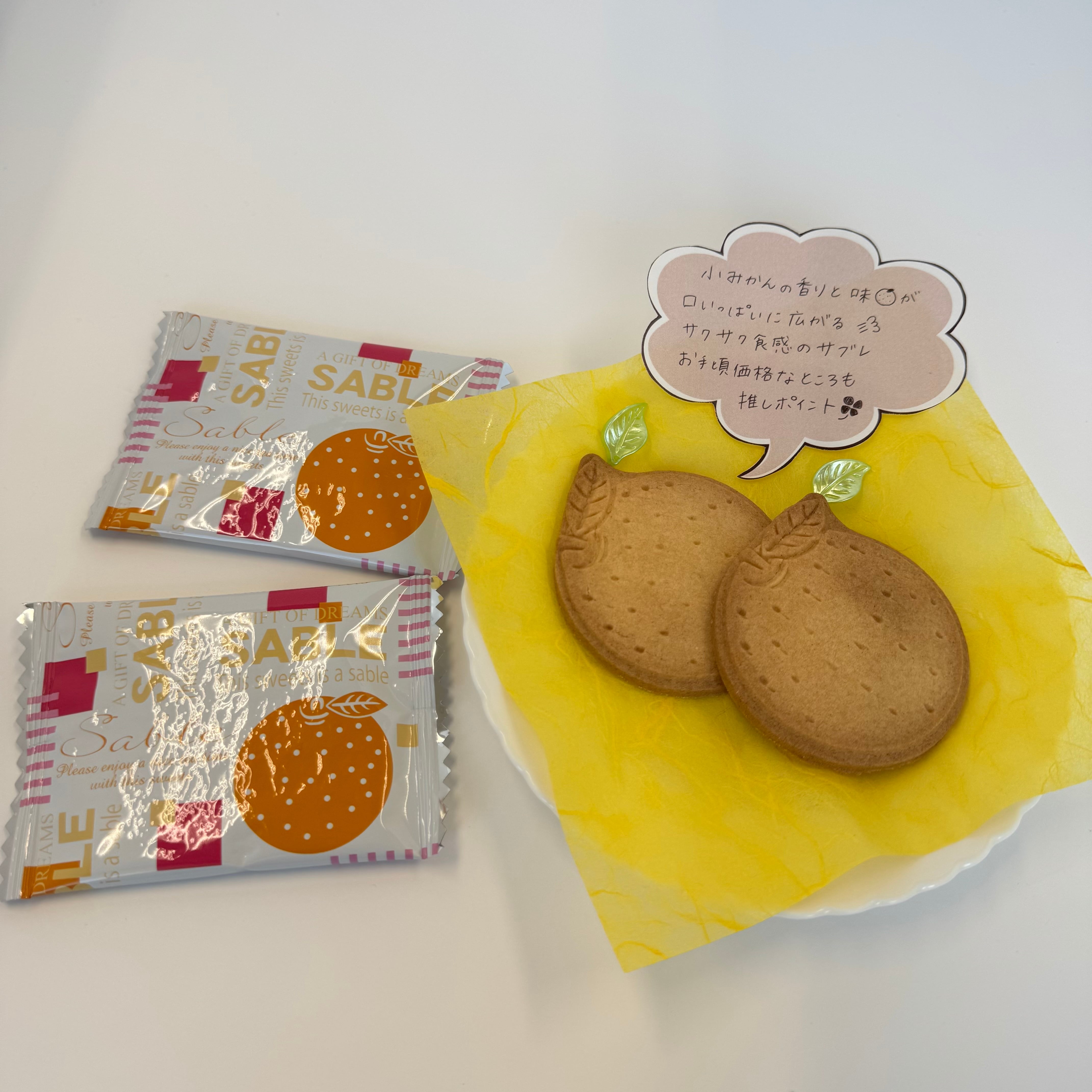 桜島小みかんサブレ 24枚入 | 鹿児島土産のドリームガーデン | 鹿児島