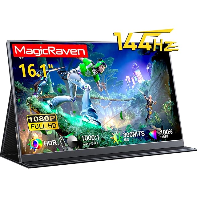 KOOLYFUL モバイルモニター 4k 16インチ モバイルディスプレイ