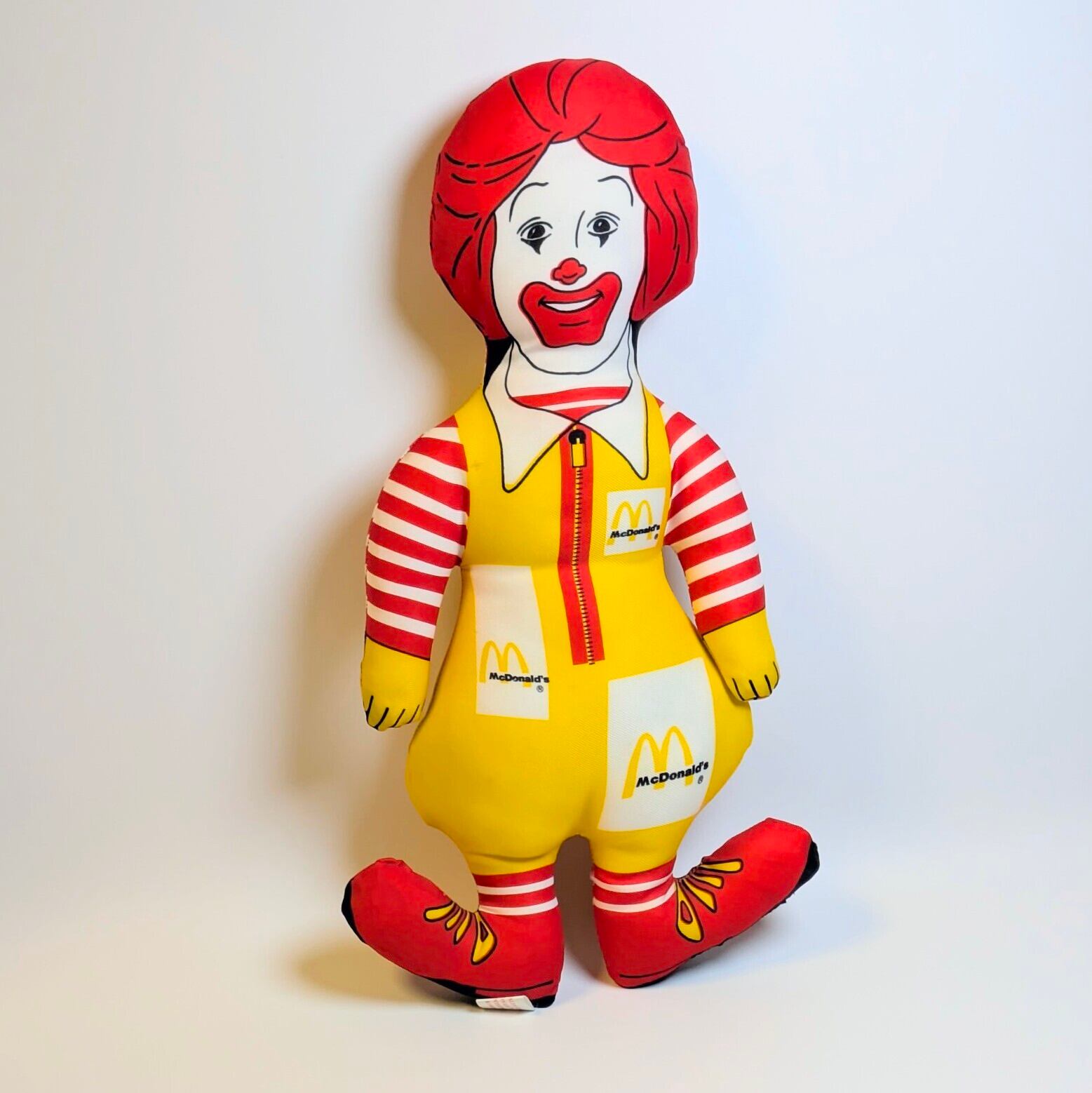 ☆VINTAGE 1983☆【 McDonald's( マクドナルド ) 】 『 Ronald McDonald / ロナルド・マクドナルド 』ラグドール / ピロードール / ぬいぐるみ 〚アメリカン雑貨 アメトイ〛