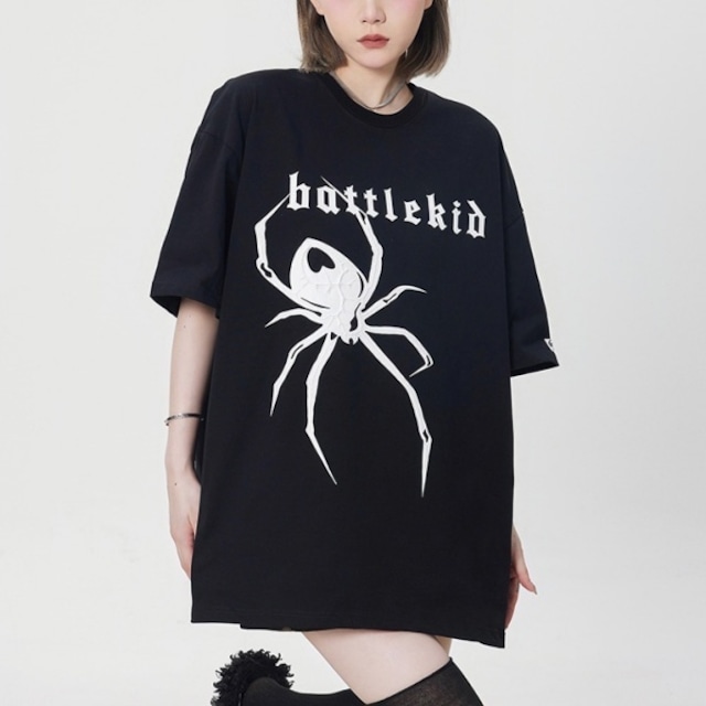 スパイダーグラフィックロゴTシャツ（lli_2664）