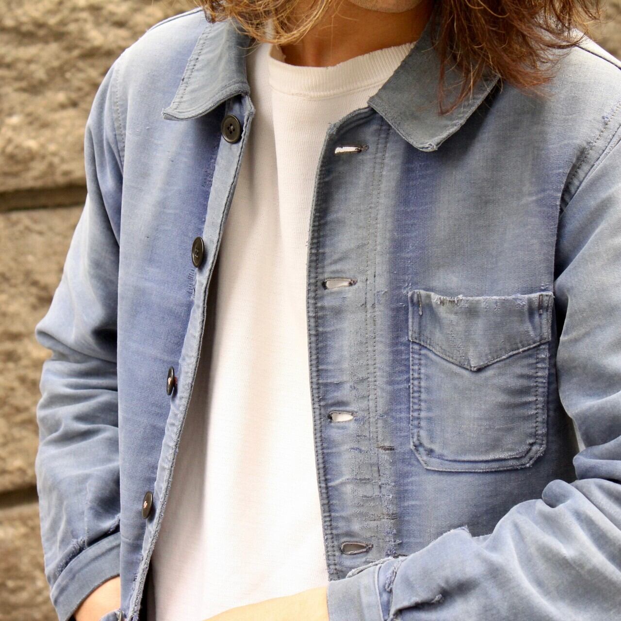 50s LE MONT ST MICHEL Moleskin Coverall | VOLAR