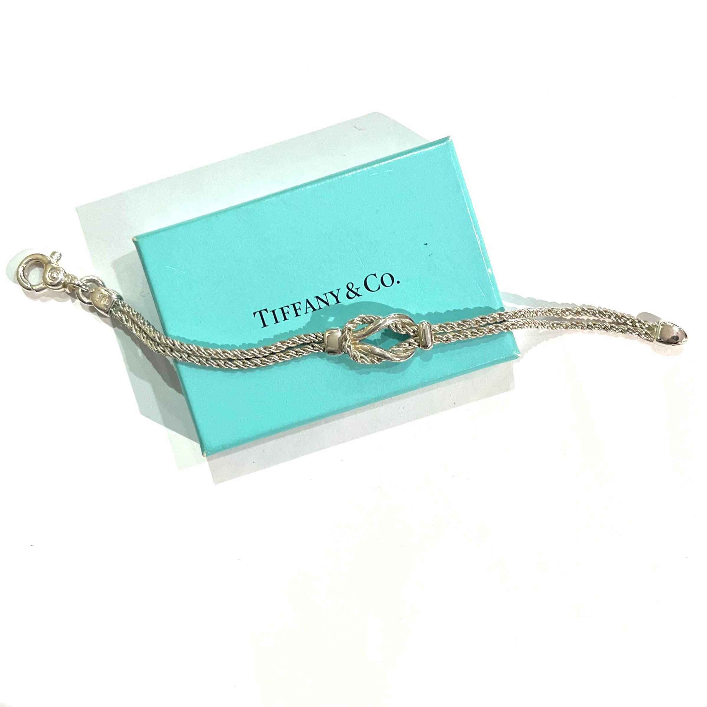 希少【TIFFANY&CO.】 2101 ティファニー アンドコーツイストノット