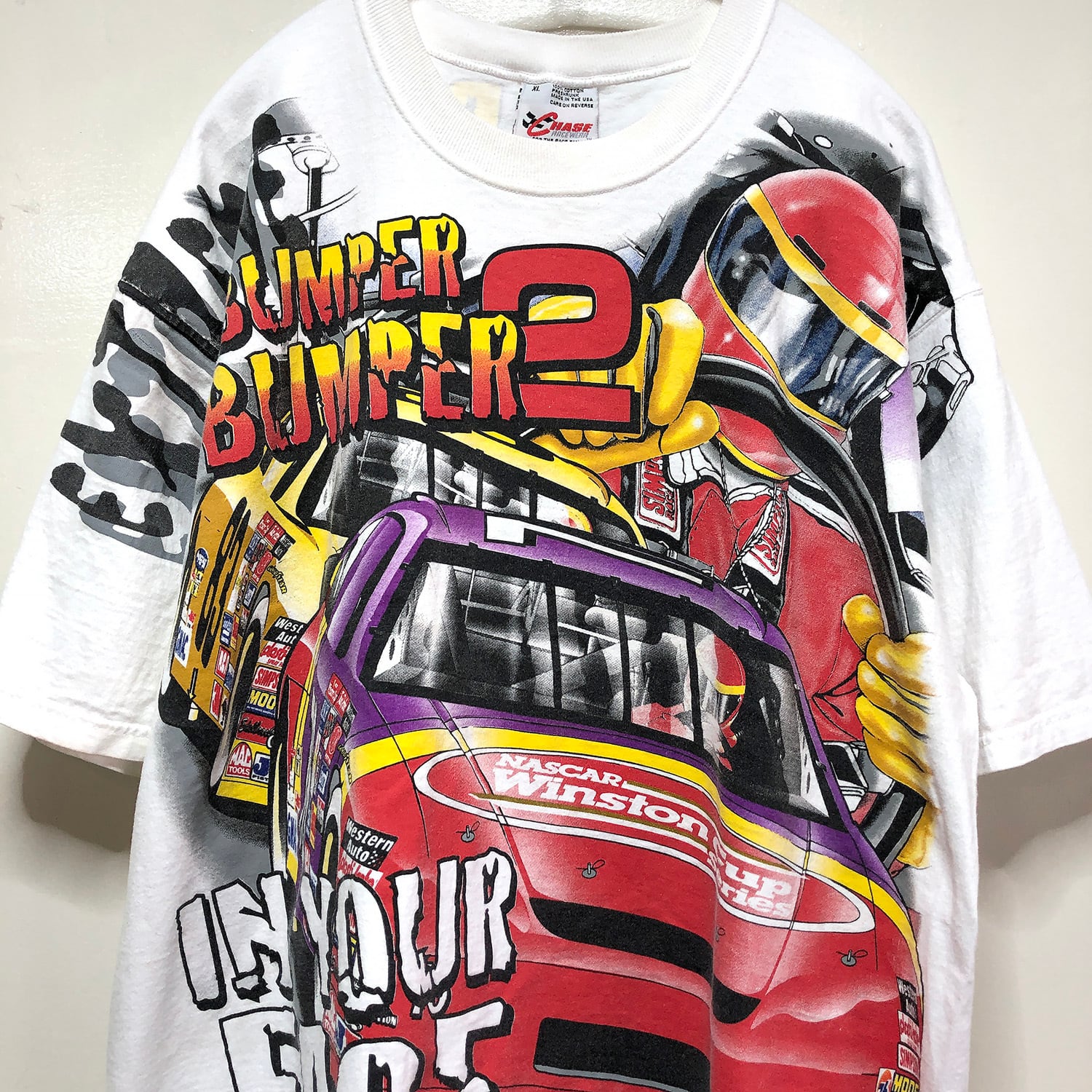 90s US  Tシャツ ナスカー マクドナルド タルテックス e495