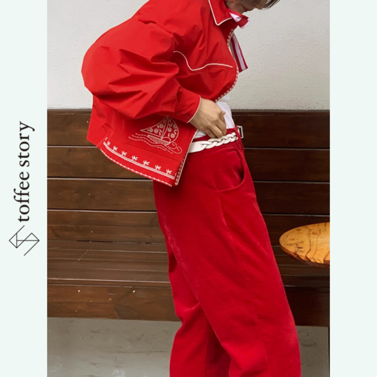 【3color】帆船と旅する陽だまりバルーンシャツ 《W0158》