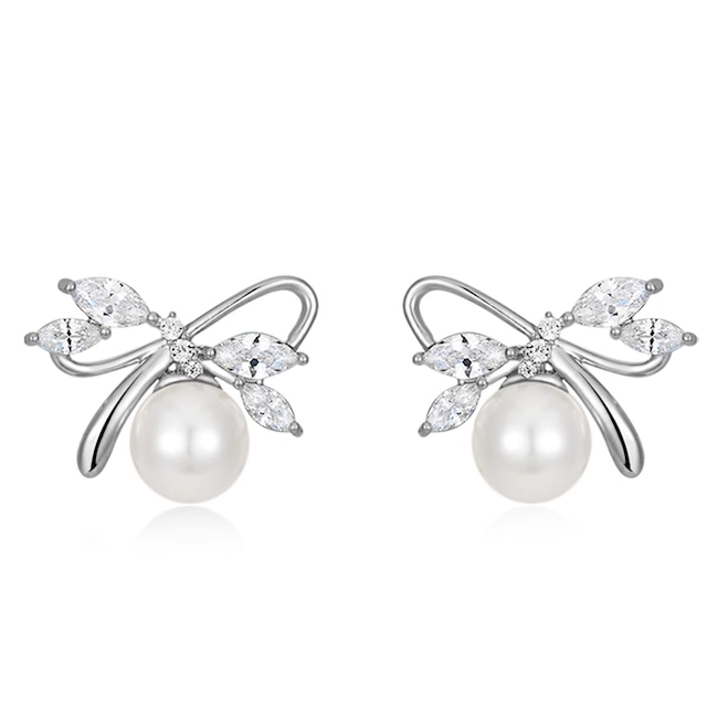 【小物】パールイヤリングピアス Q7518