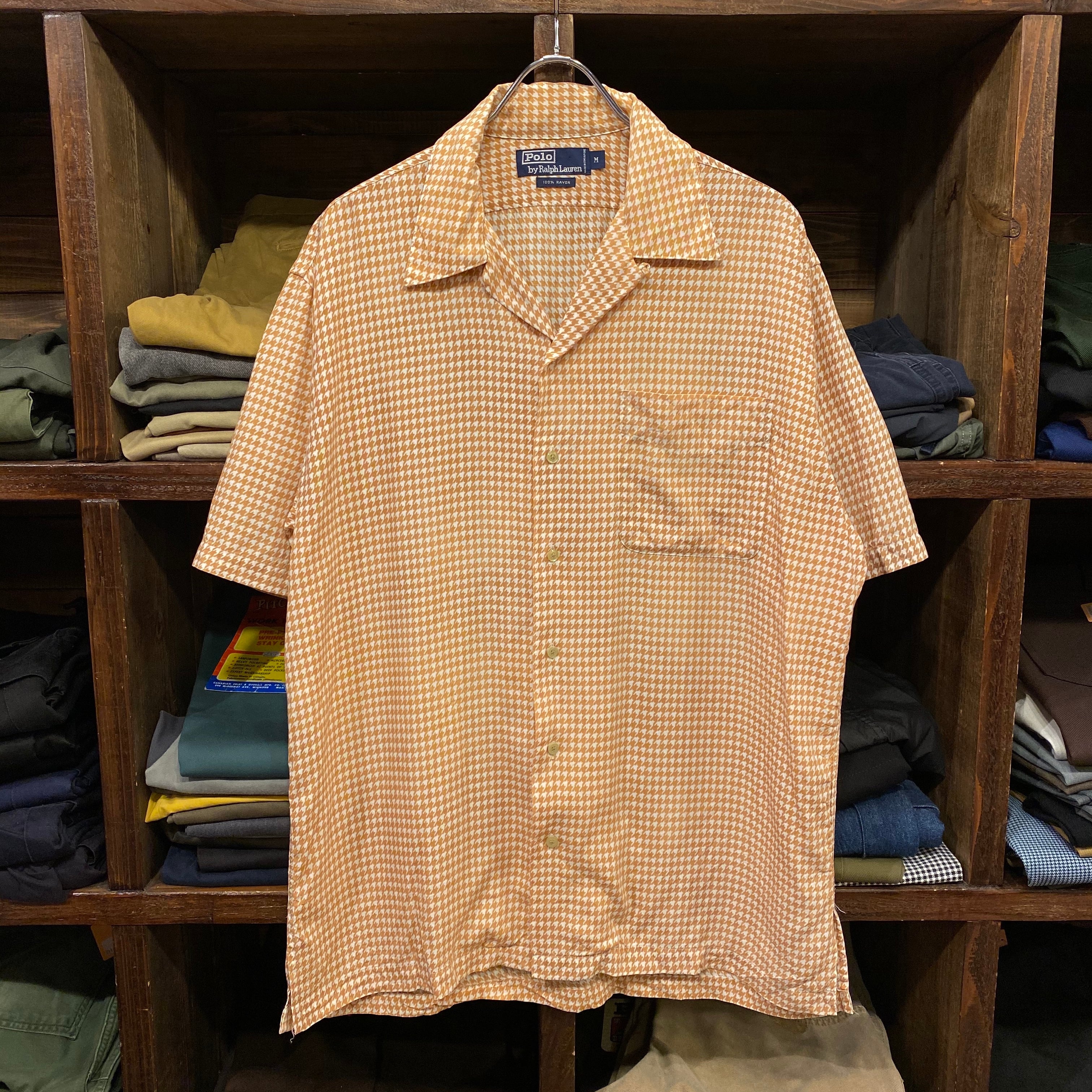 Polo Ralph Lauren 開襟シャツ 千鳥柄 半袖 | VOSTOK