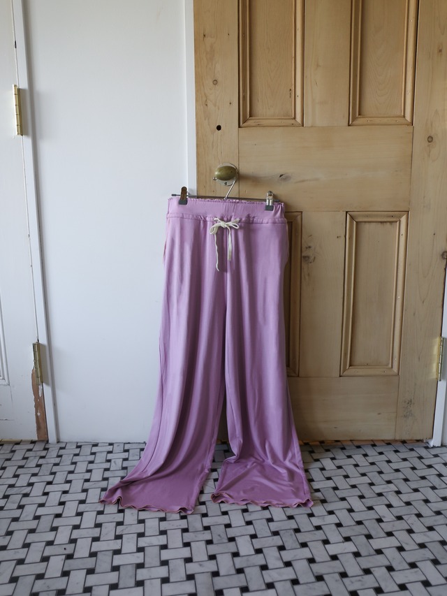 smooth touch room pants（macaron/purple）