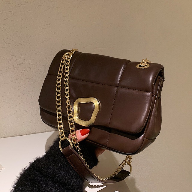 オータムウィンターチェーン 秋物 冬物 スクウェア メッセンジャーバッグ 手作りハンドバック47135489608