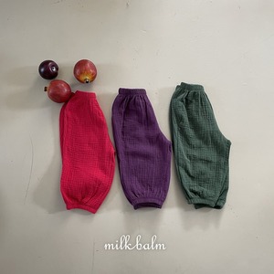 【ﾉﾍﾞﾙﾃｨ＆送料無料】Bongbong Gojaengi Pants / milk balm