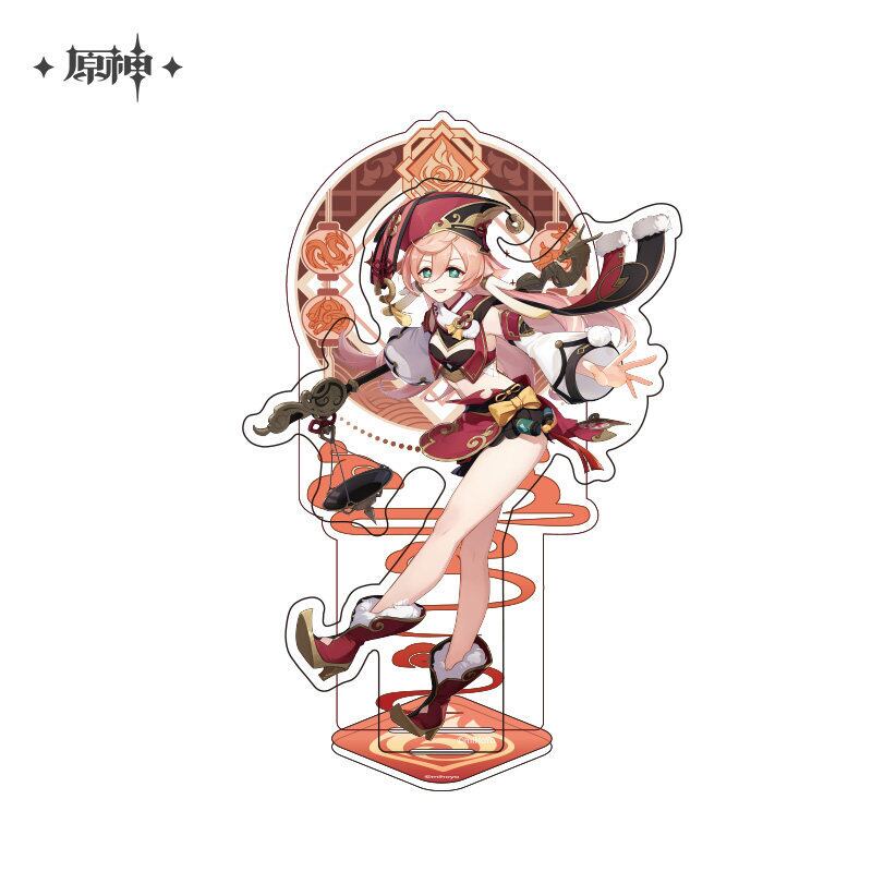 原神 璃月シリーズ アクリルスタンド 甘雨 胡桃 煙緋 申鶴 雲菫 夜蘭