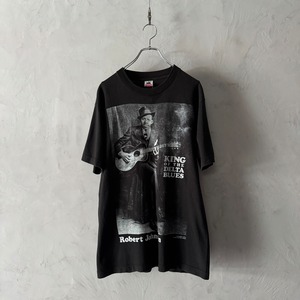 -Robert Johnson- 90's photo print T-shirt