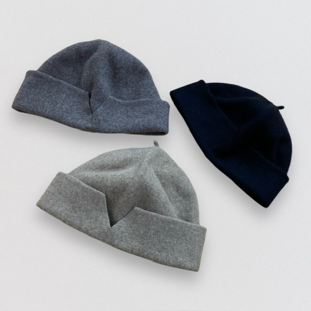 maison de soil TURN BACK FELT HAT