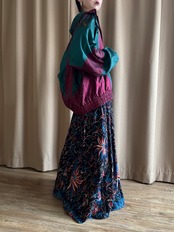 Dull color import nylon jacket-5171-3