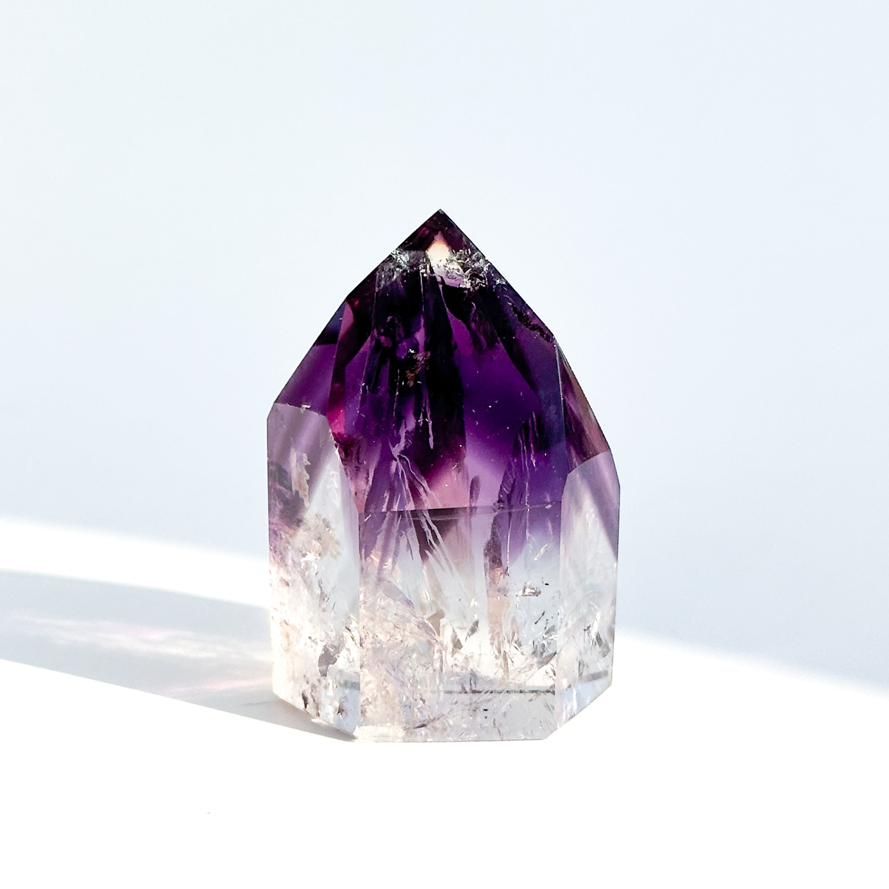 【ハイクオリティ】バイーア産ファントムアメジスト タワー22◇ Phantom Amethyst ◇天然石・鉱物・パワーストーン・インテリア