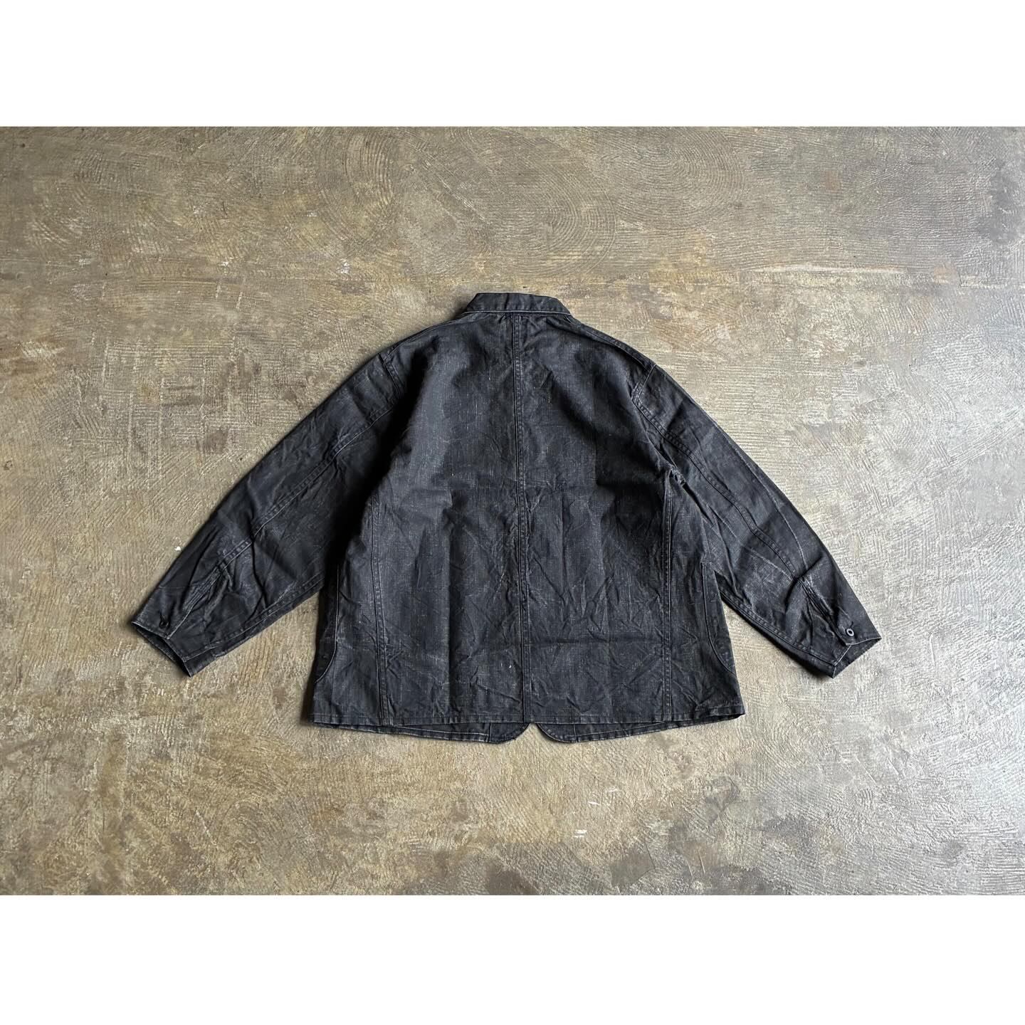 orSlow(オアスロウ) WWII 40's Sumi Coated Linen Coverall