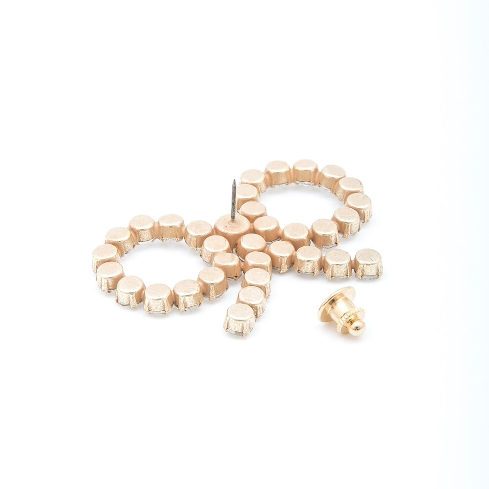 リボンブローチ クリスタル | MAKI NUMOTO (マキ ヌモト