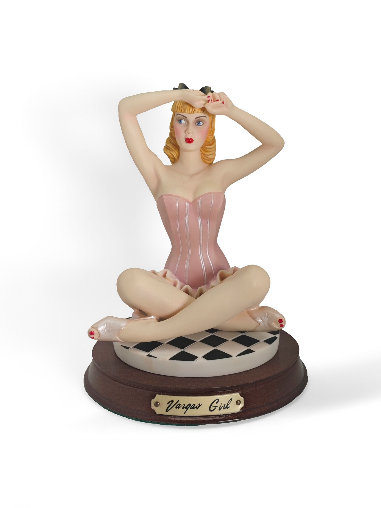 ヴィンテージ雑貨 Vargas Girl フィギュア（バレリーナ）