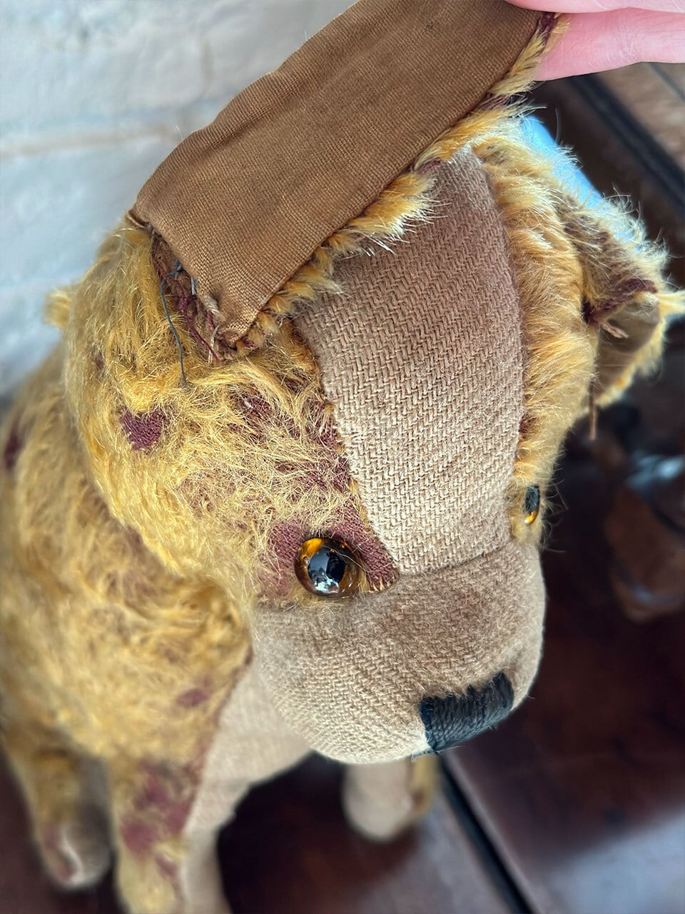 垂れ耳 犬のぬいぐるみ | Brocante de La Cocotte （フランス