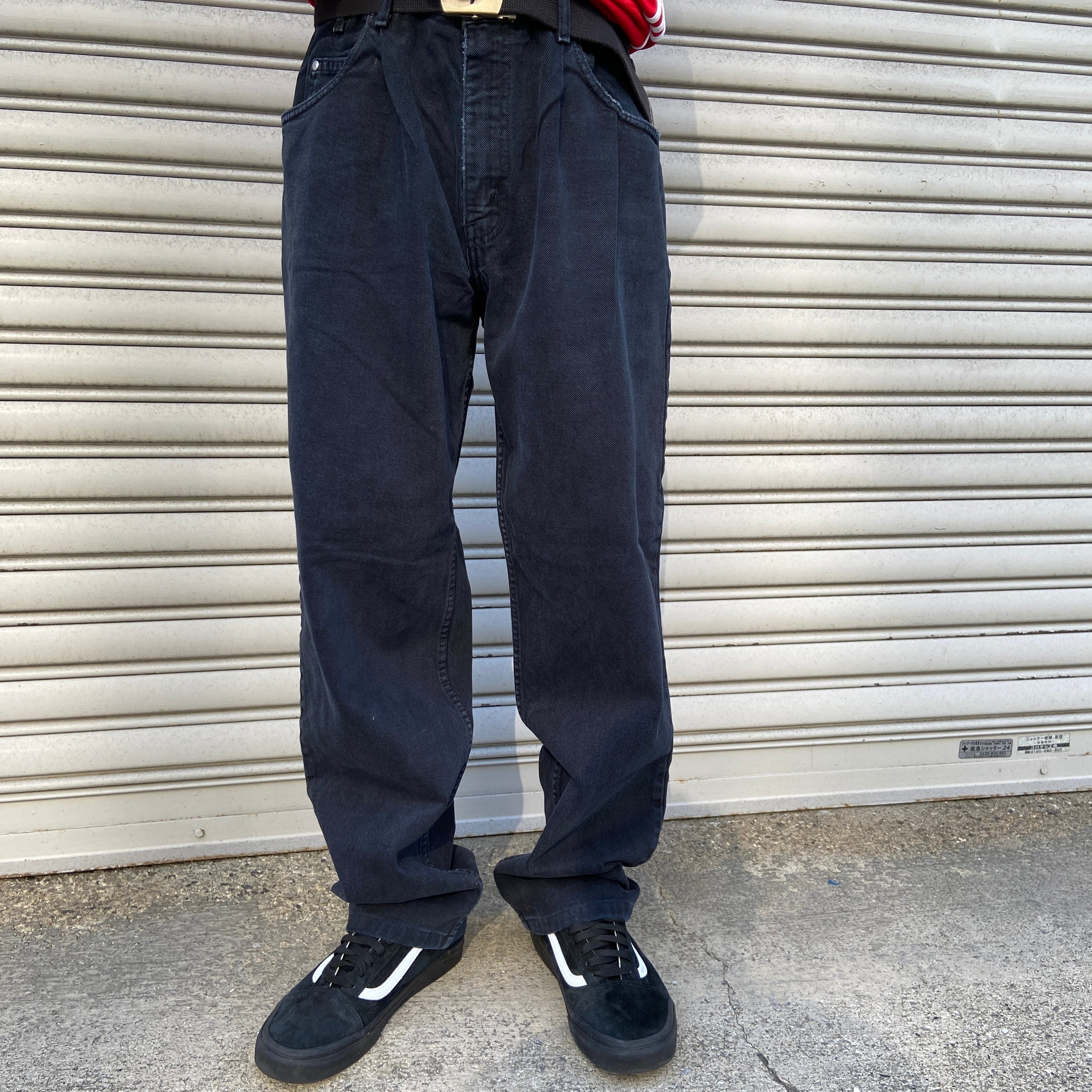 90s USA製 Levi's silvertab ブラック シルバータブ