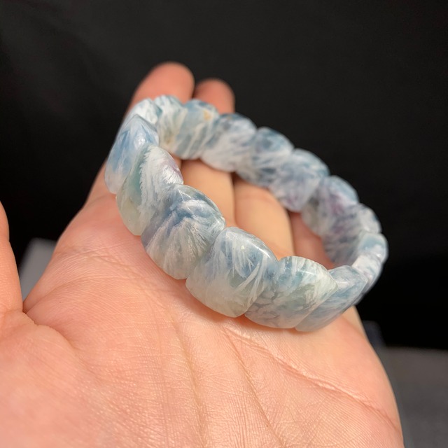 エンジェルフェザーフローライト ブレスレット