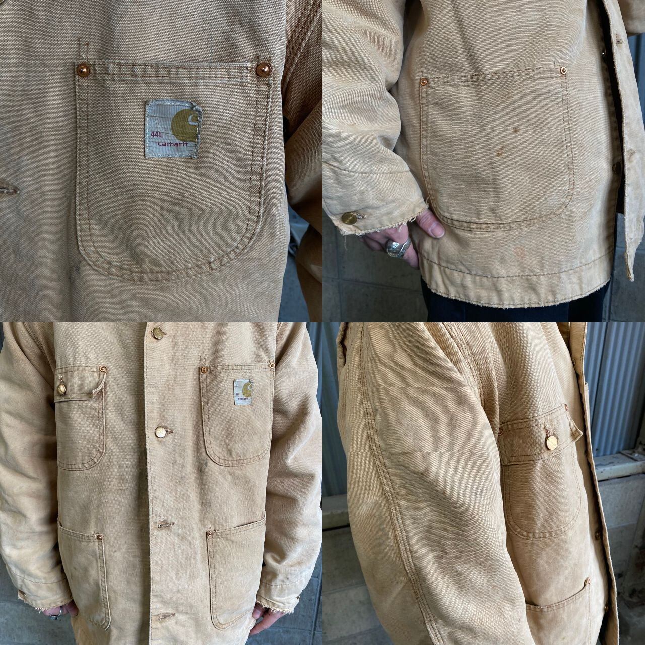 70年代 カーハート ミシガンチョアコート ダック地 ワークジャケット