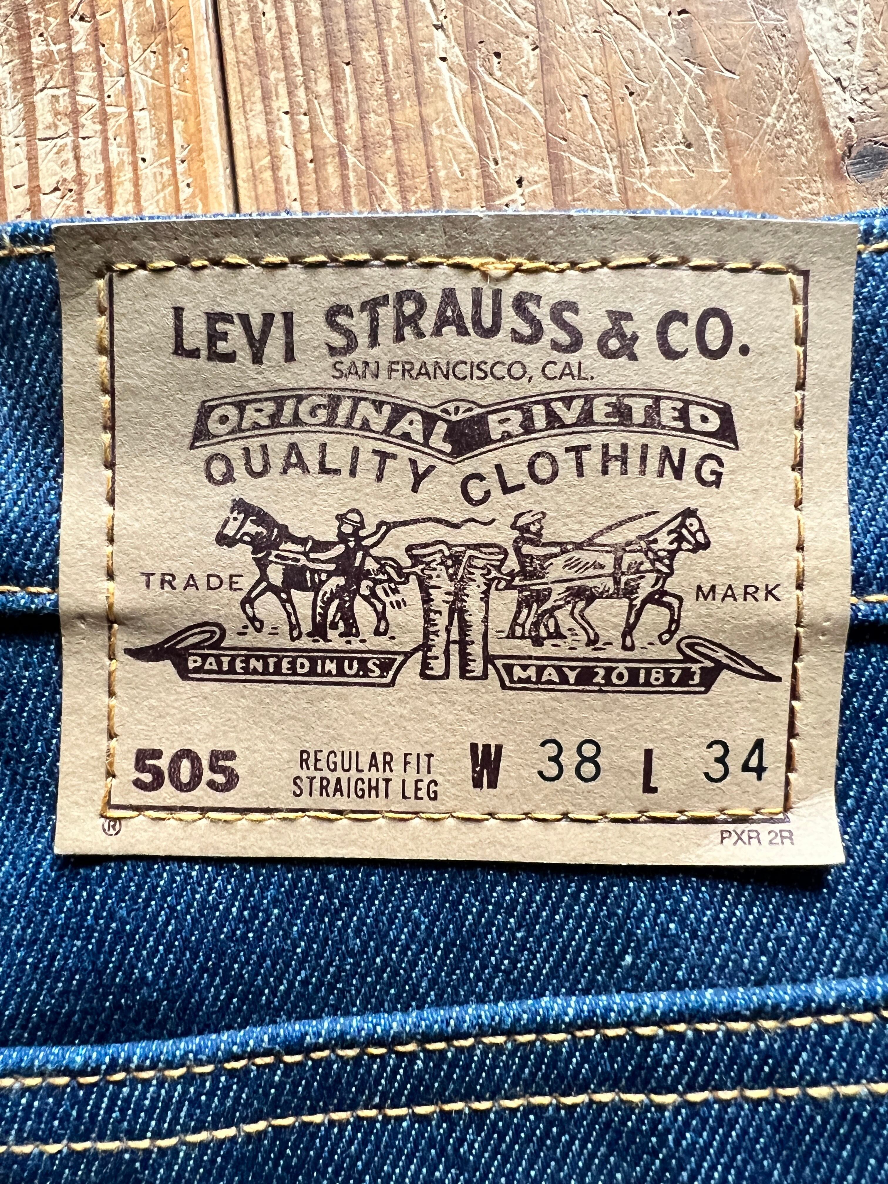 90's Levi's 505 オレンジタブ デニムパンツ DEADSTOCK 表記 (38×34) USA製
