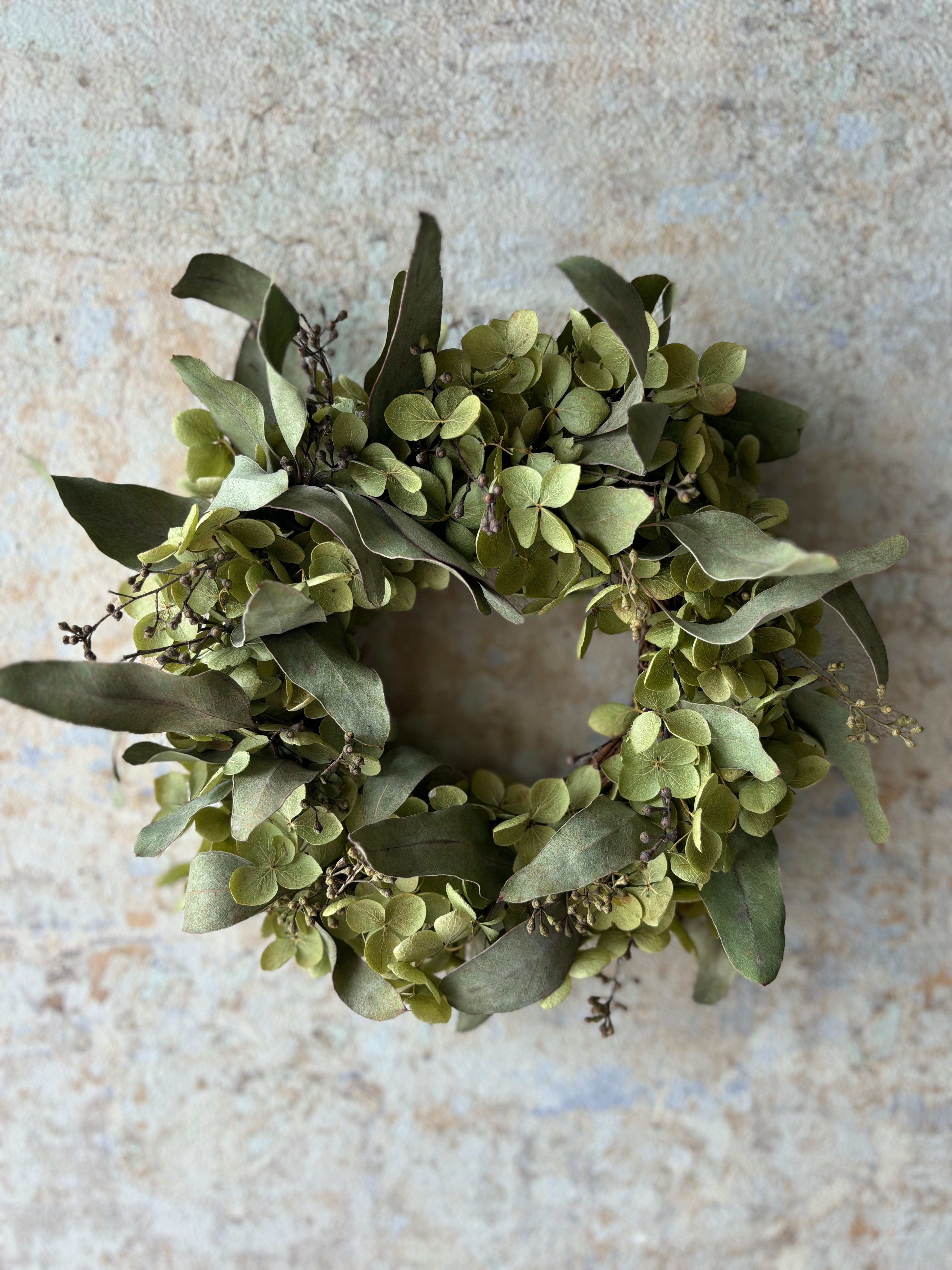 NA_NO様　おまとめ　アジサイとユーカリのブルーグリーンリース　他3点　計4点 楽天市場】ブルーグリーンリース ◇ ドライフラワー ◇ 爽やかブルーの