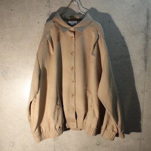 Beige Design Blouson