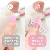 Annhua ネイルクリップ ポリジェル クリップ 10個セット ネイルチップクリップ ネイル延長 プラスチック製 ジェルネイル クリップ ネイル挟む ネイル固定クリップ セルフネイル クリア